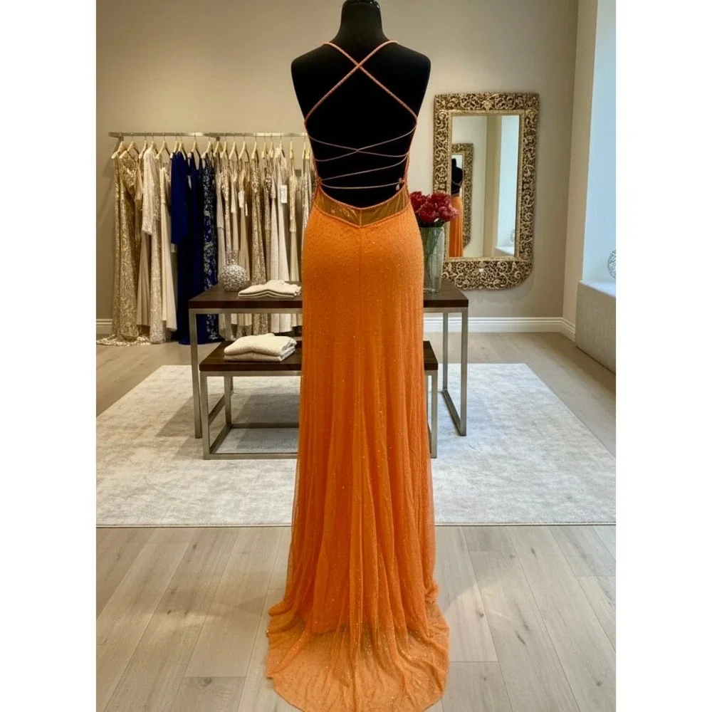 Dress‎ beautiful hand, beaded Attitudes by Debra